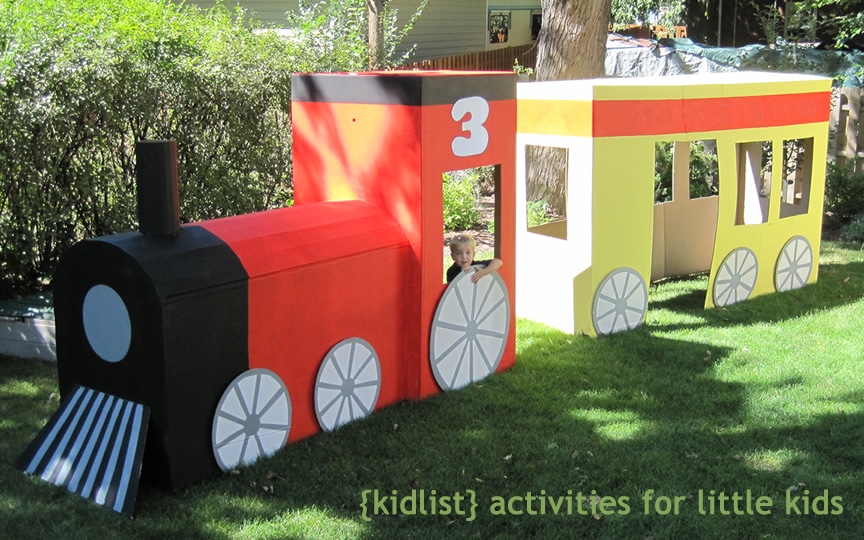 get creative with cardboard boxes kidlist • activities for kids